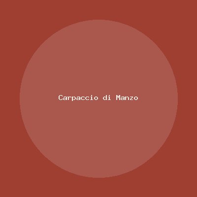 Carpaccio Black Angus